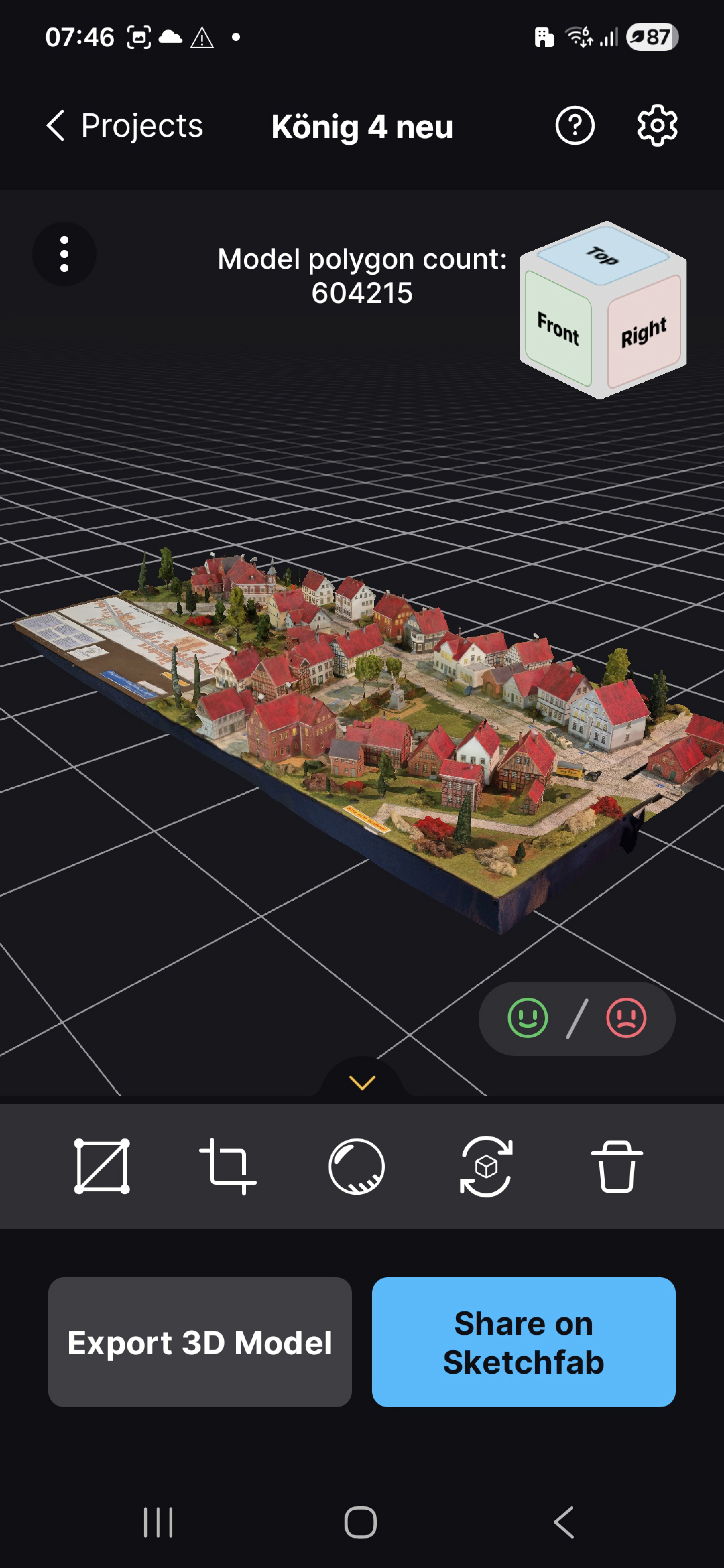 Reality Scan Interface